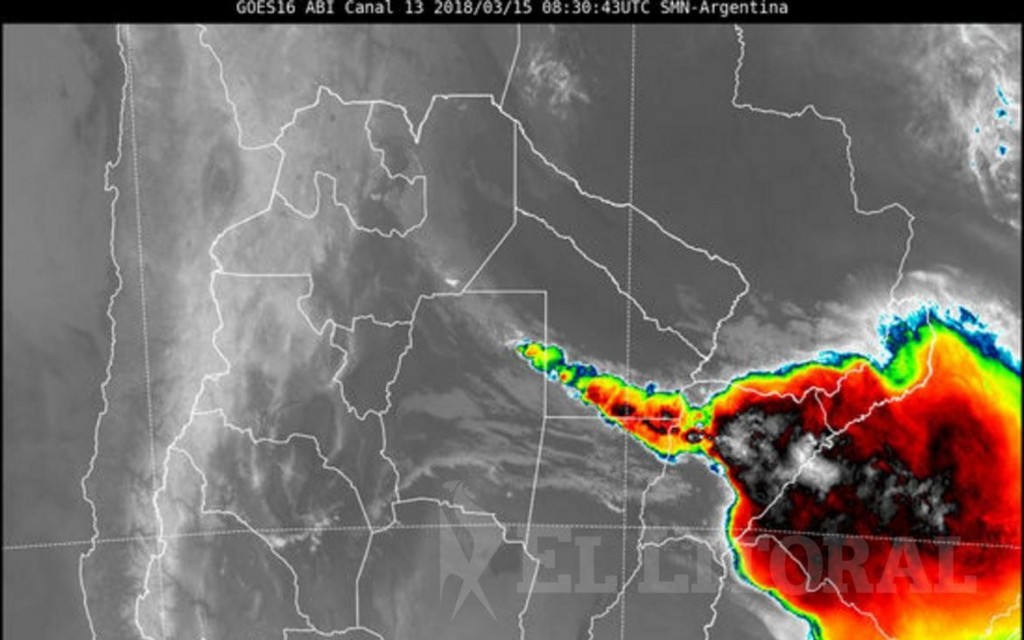 Alerta meteorológico en Corrientes y gran parte de la región