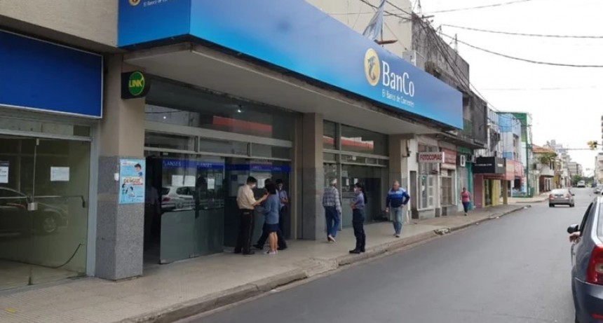 El Banco de Corrientes suspende la atención en dos sucursales