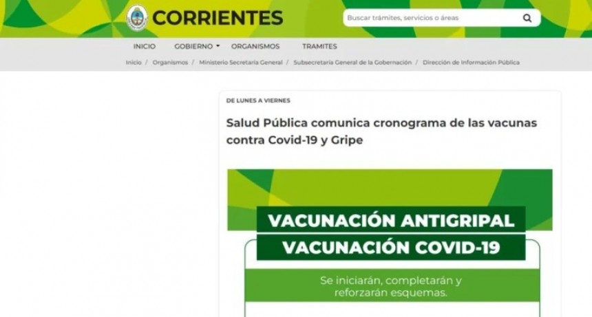 Dengue: Corrientes habilita un sistema para vacunarse y alerta sobre casos en dos comunas