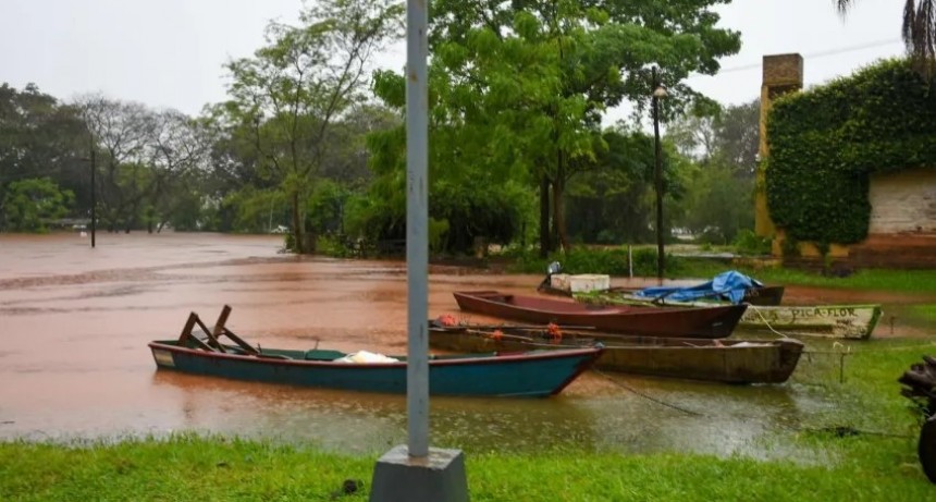 Alerta en costas de Corrientes: Informan sobre una nueva crecida del río Uruguay