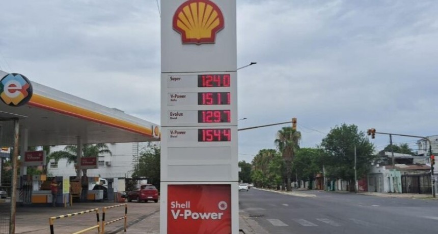 Corrientes: primer día del año con aumentos en naftas de Shell