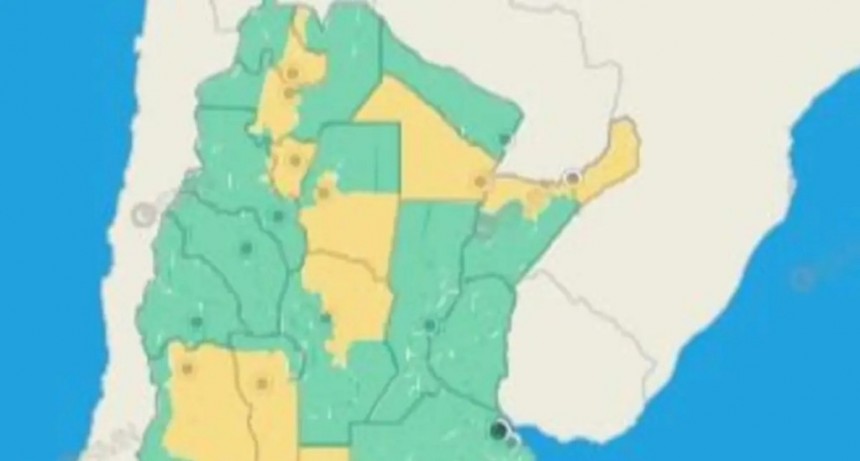 Qué localidades de Corrientes están en Alerta Amarilla por tormentas