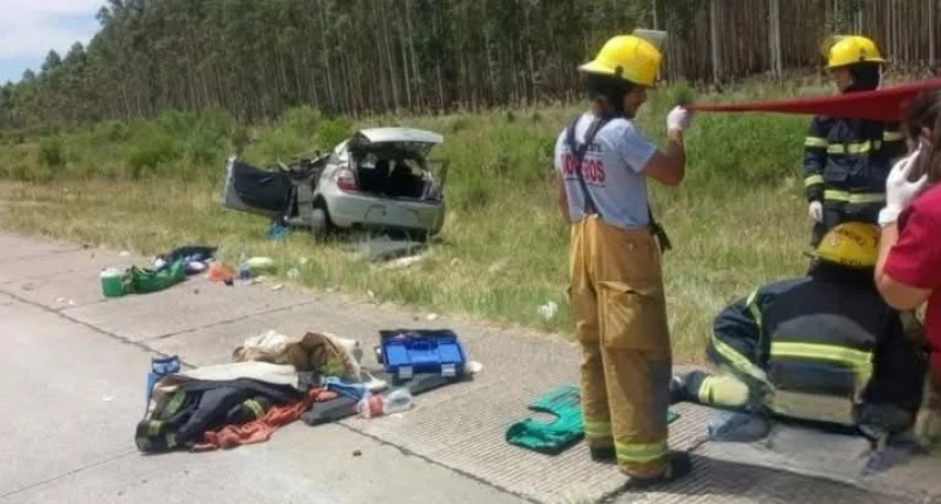 Niña de 12 años en estado grave tras accidente en Ruta Nacional 14