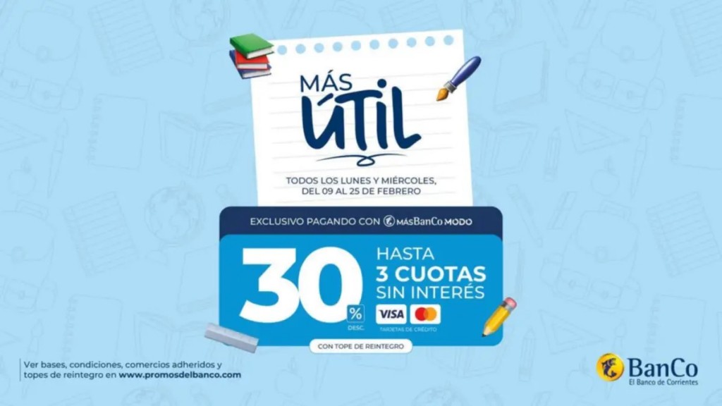 El Banco de Corrientes lanzó 