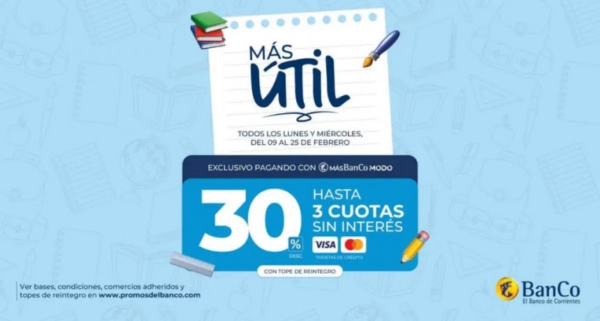 El Banco de Corrientes lanzó 