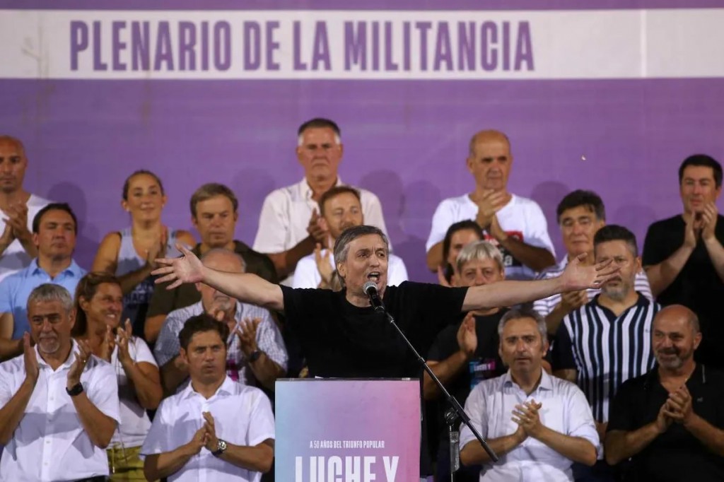 Axel Kicillof y Máximo Kirchner: “Si el pueblo quiere a Cristina, va a ser Cristina”