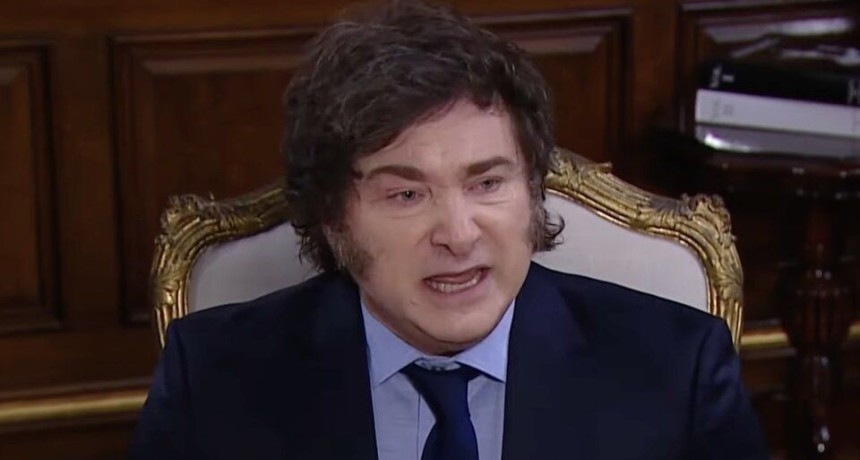 Milei: "Hay sectores que deben desaparecer"