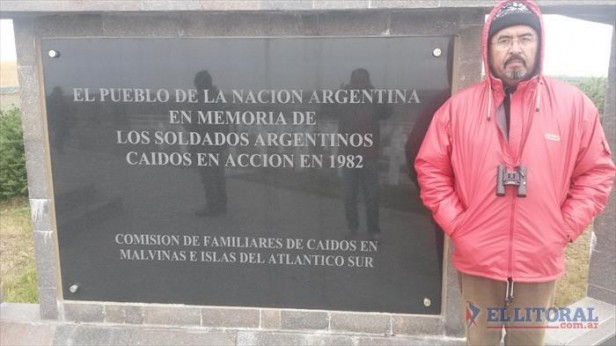 Fernando Romero: “Volver a Malvinas fue un desahogo y sirvió para aliviar el dolor”