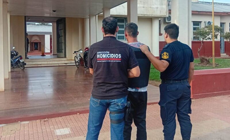 Santo Tom&eacute;: el presunto sicario fue entregado a Misiones bajo un blindaje de seguridad