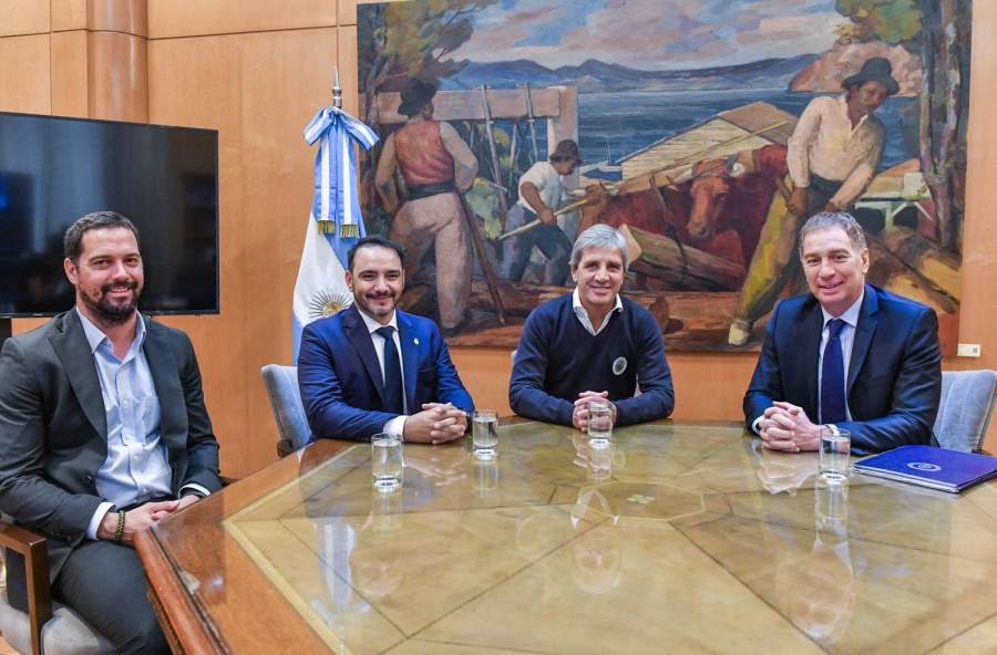 Juan Pablo Vald&eacute;s se reuni&oacute; con los ministros Santilli y Caputo: &iquest;Llegar&aacute; el financiamiento a los salarios?