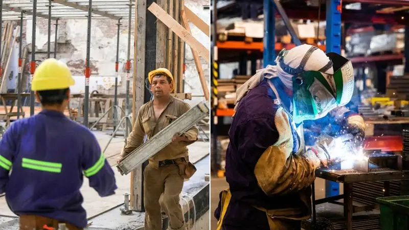 Radiograf&iacute;a de la crisis: La industria cay&oacute; un 8,7% y la construcci&oacute;n sigue paralizada