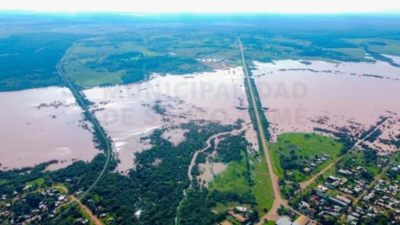 La Provincia solicitó ayuda a Nación para asistir a los inundados