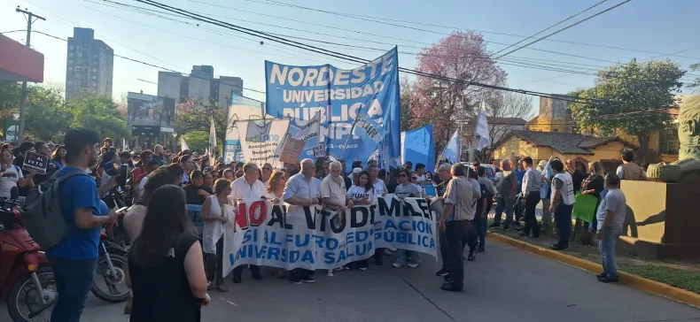 La UNNE marcha este martes: Corrientes y Resistencia se unen al grito federal por la universidad p&uacute;blica