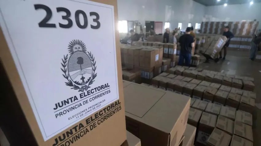 Esquina será la única localidad que votará en octubre