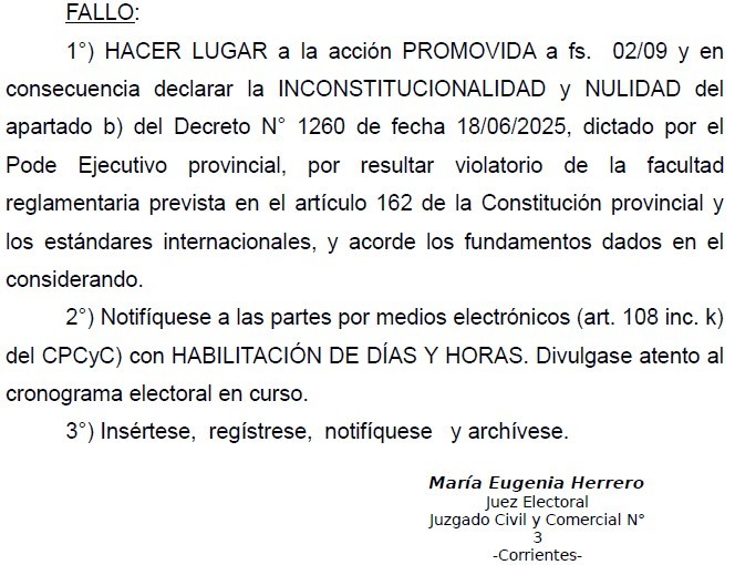 Decreto de Valdés: Inconstitucional y nulo