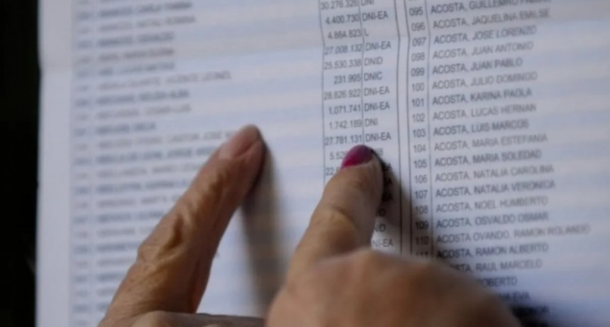 Corrientes: está disponible el padrón provisorio para las elecciones a gobernador