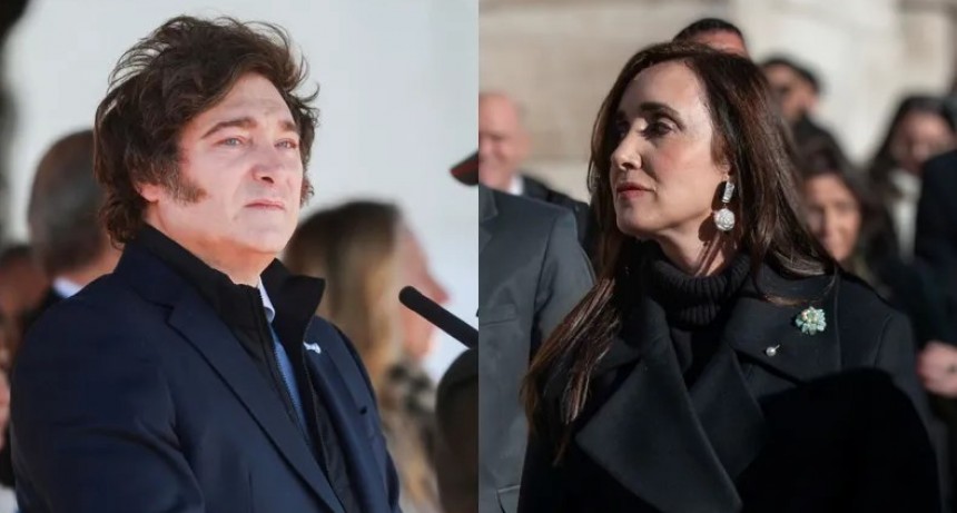 Javier Milei vs. Victoria Villarruel: distancia y chicana en el Día de la Bandera
