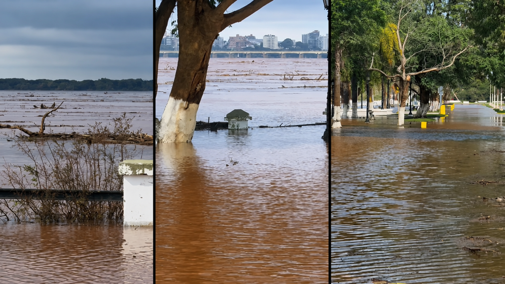 Preocupaci&oacute;n por el crecimiento del r&iacute;o Uruguay en Paso de los Libres