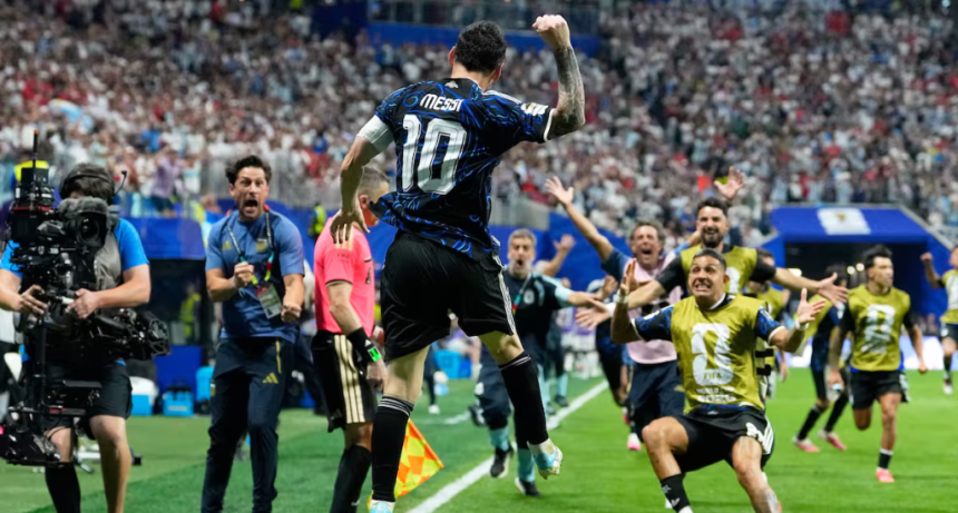 Argentina 2 - Inglaterra 1: una haza&ntilde;a &eacute;pica que deposita a la Scaloneta en la final