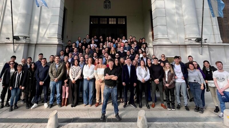 Lisandro resaltó las fortalezas de la campaña libertaria correntina