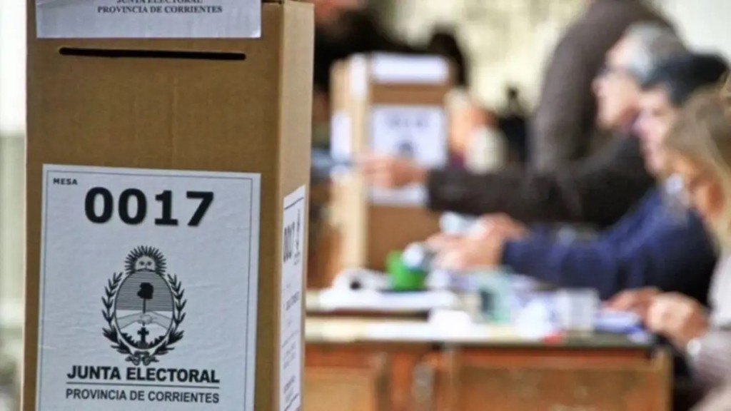 Elecciones Corrientes: cuánto cobrarán las autoridades de mesa y delegados escolares