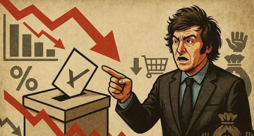 La apuesta insólita de Milei: ir a las urnas con recesión
