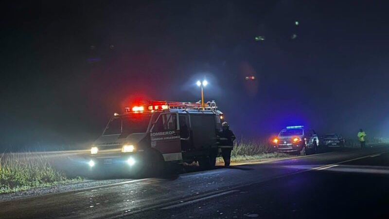 Tragedia en la Ruta 14: dos muertos tras el choque frontal entre una moto y una camioneta guiada por una menor