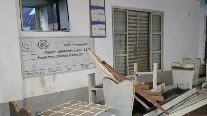 Robo y destrozos en la Escuela T&eacute;cnica N.&ordm; 1 de Paso de los Libres: golpe al comedor escolar