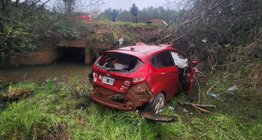 Tragedia en la Ruta 14: dos muertos tras un choque frontal