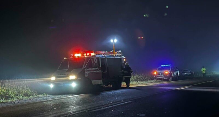 Tragedia en la Ruta 14: dos muertos tras el choque frontal entre una moto y una camioneta guiada por una menor