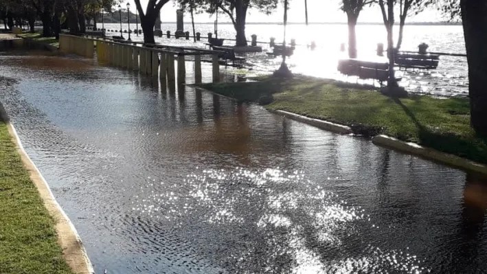 En una localidad de Corrientes ya hay 19 evacuados por la creciente del río Uruguay 
