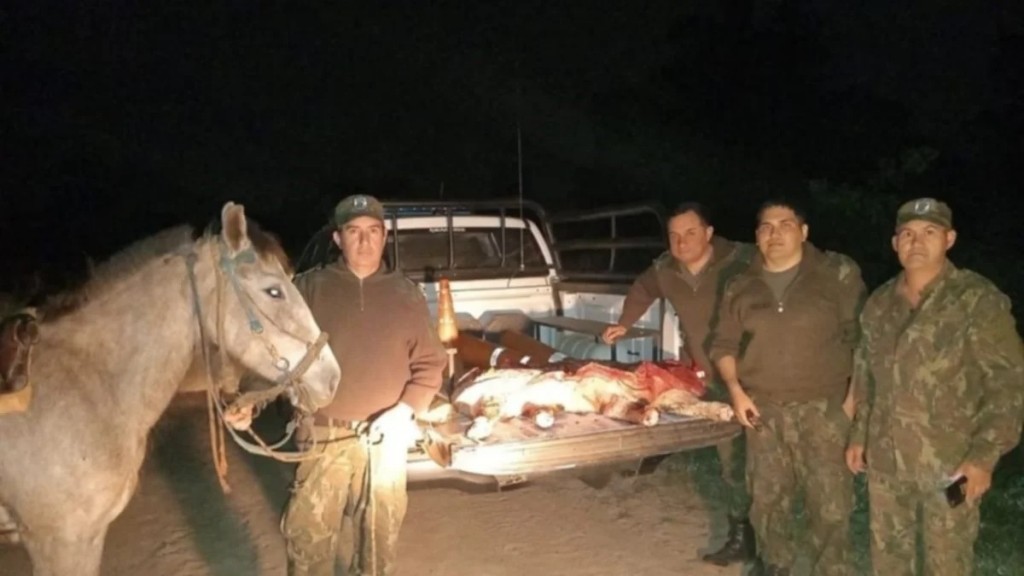 Desarticularon una banda de cuatreros y secuestraron carne faenada en La Cruz