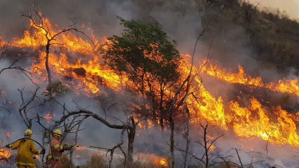 La escandalosa campaña fake del gobierno sobre los incendios en Córdoba a la que se subió Milei 