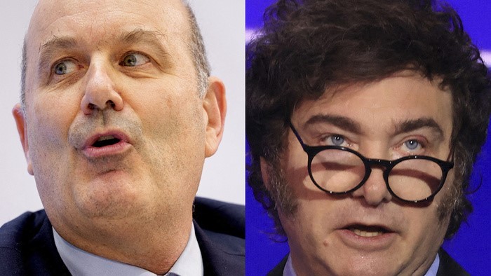 Fantino, banqueros y jueces, en el consultorio de Sturzenegger