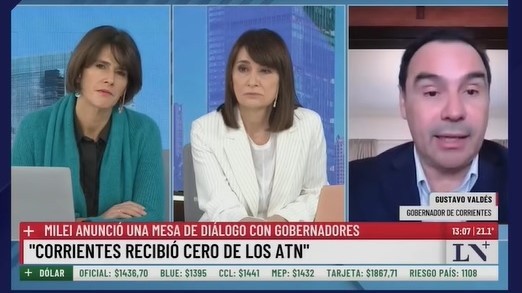 Valdés resalta la distancia con Nación y los desafíos de gestión