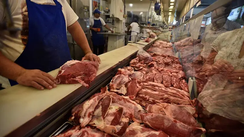 El consumo de carne cay&oacute; casi 10% en agosto y sigue hundido en m&iacute;nimos hist&oacute;ricos