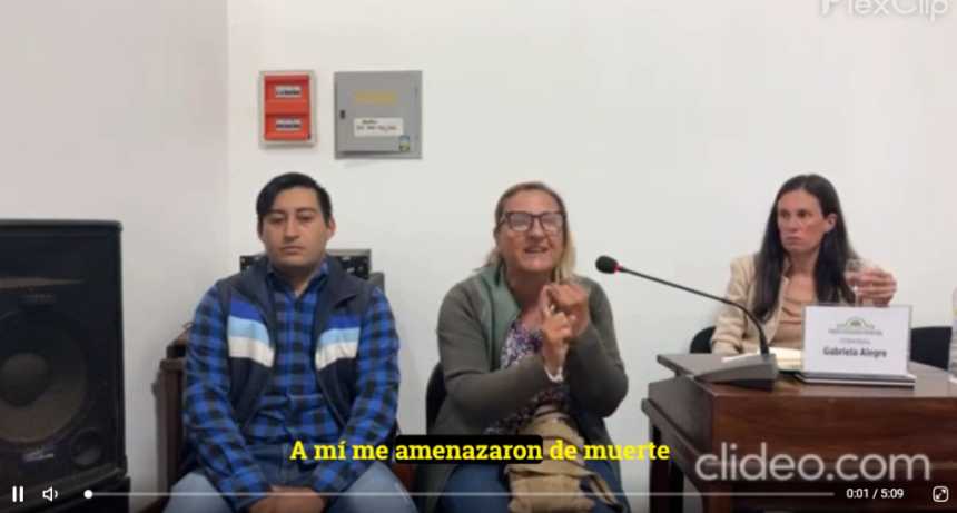 Fuego cruzado en el Concejo de La Cruz: vecinos enfrentaron a la presidencia en medio de la tensión por el litigio de tierras en el paraje Isoquí