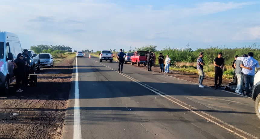Tr&aacute;gica muerte en la Ruta 119: un joven cay&oacute; de la caja de una camioneta y el conductor qued&oacute; detenido