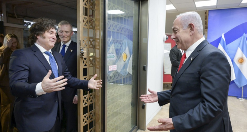 Revelan que Milei donó un millón de dólares a organizaciones cercanas a Netanyahu