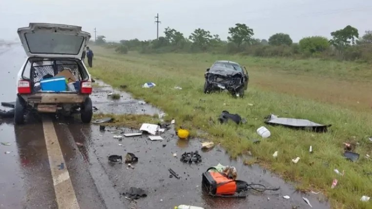 Una familia correntina protagonizó un trágico siniestro en Ruta 14