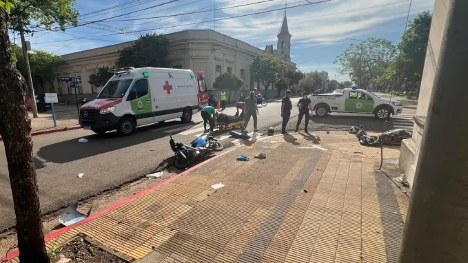 Grave choque en Santo Tomé dejó varios heridos y una menor fue derivada a Capital