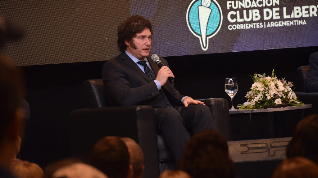 Javier Milei volver&aacute; a Corrientes el 26 de noviembre 