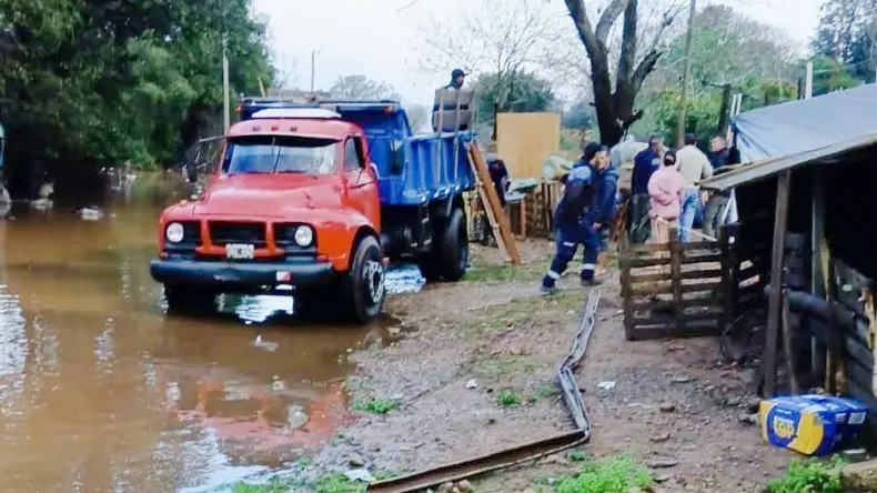 Creciente del r&iacute;o Uruguay: Paso de los Libres se mantiene en etapa de evacuaci&oacute;n con 9,20 metros mientras Alvear alcanza la marca cr&iacute;tica de los 10 metros
