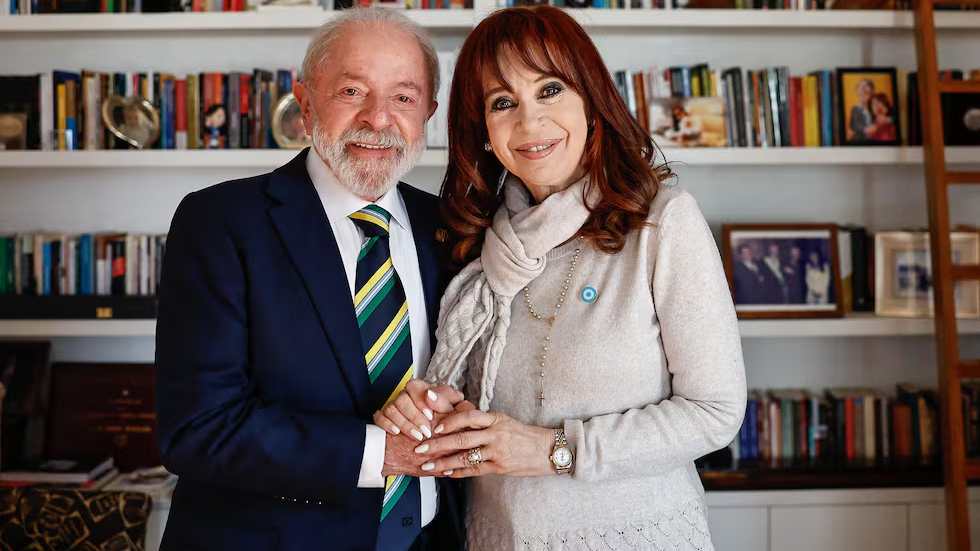 Lula le agradeci&oacute; a Cristina Kirchner por el apoyo 
