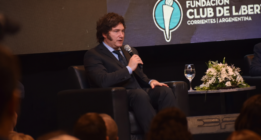 Javier Milei volver&aacute; a Corrientes el 26 de noviembre 