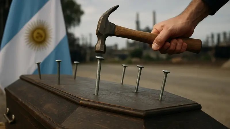 Milei suma otro clavo en el ataúd de la industria nacional