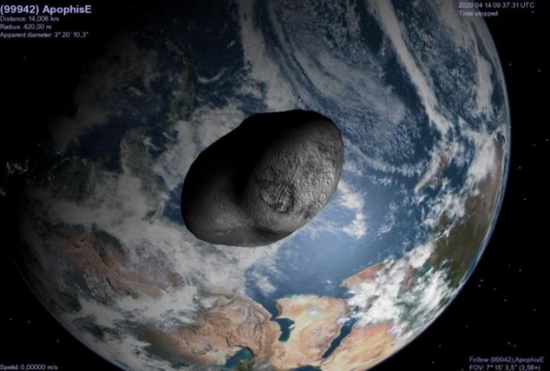 Un asteroide pasará cerca de la Tierra